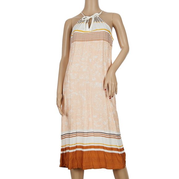 Prana Parisol Halter Midi Dress Women's XS - Picture 1 of 8